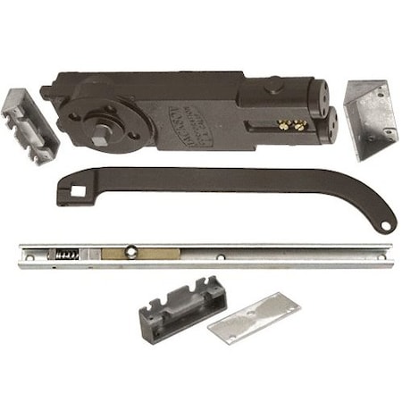 Jackson Regular Duty Spring 105DegHold Open Overhead Concealed Closer W/ 'U' Offset Slide-Arm Hardware Pack 21201U31302